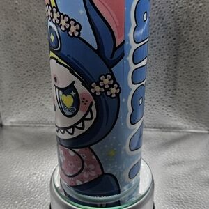 Blue and Pink Character Tumbler